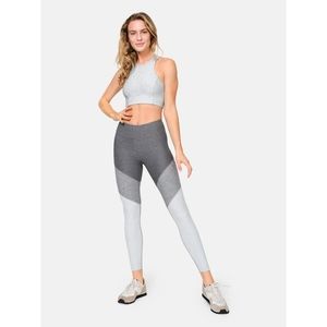Outdoor Voices Springs 7/8 Leggings in Gray Colorblock